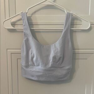 Lululemon Light Purple Align Mid-Neck Sports Bra